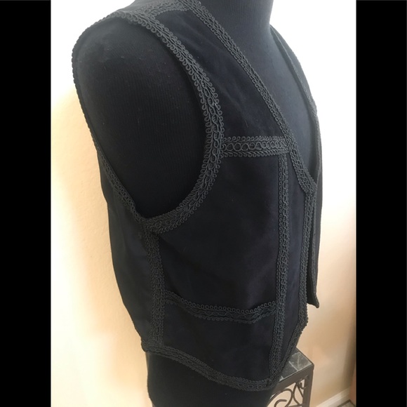 NWOT SUEDE TAN ZARA SZM Top/Vest - Picture 2 of 7